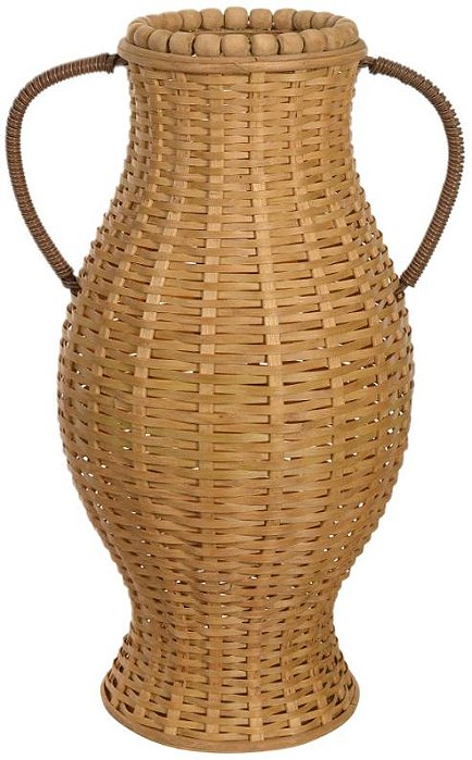 Vaso Decorativo Bambu Natural 26cm