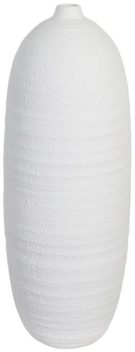 Vaso Decorativo Ceramica Off White 48cm