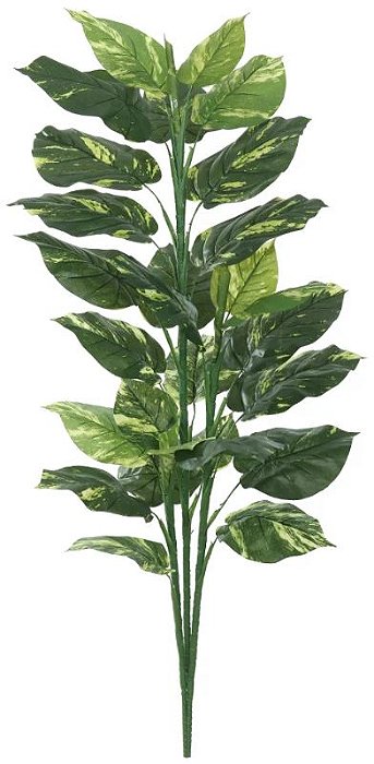Planta Artificial Arvore Jiboia X31 Verde Creme 1.5m