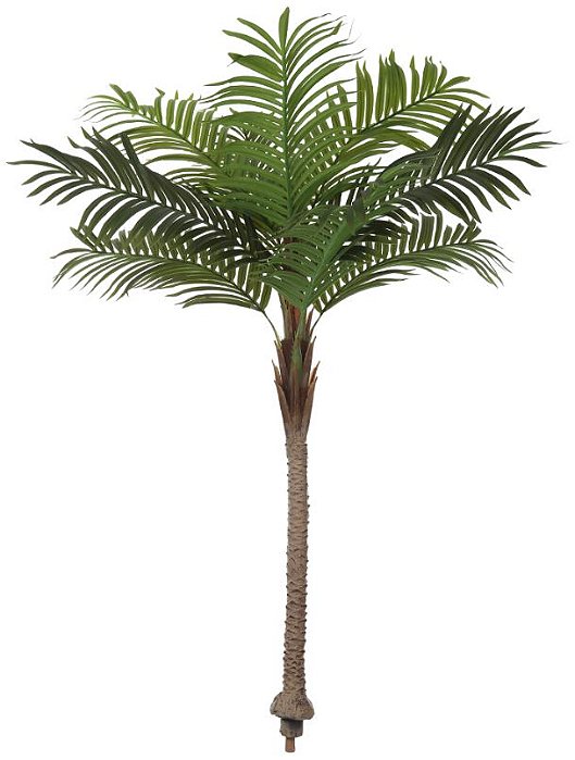 Planta Artificial Arvore Palmeira Real Toque X9 Verde 1.9m