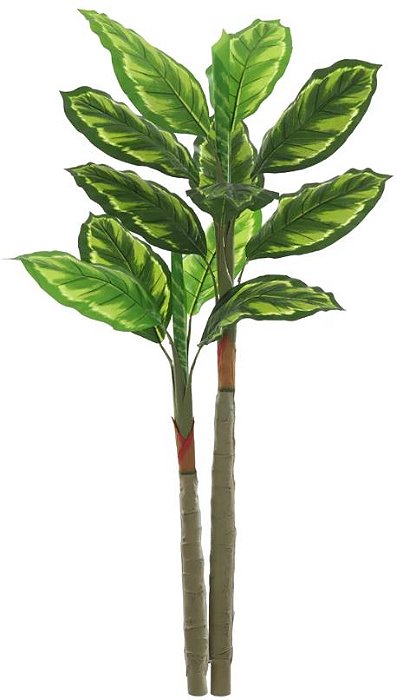 Planta Artificial Arvore C.N.P Golden X12 Verde Creme 1.6m