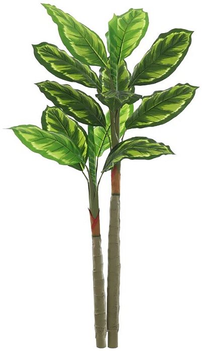 Planta Artificial Arvore C.N.P Golden X12 Verde Creme 1.6m