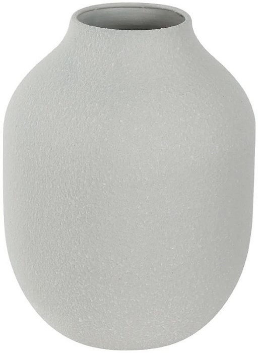 Vaso Decorativo Metal Off White 20cm