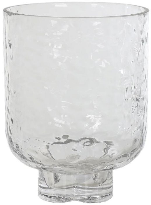 Vaso Decorativo Vidro Transparente 20cm