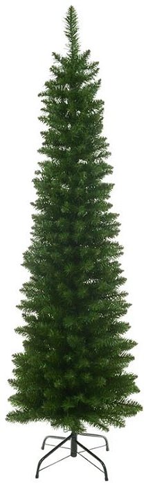Planta Artificial Arvore Natal Boston Slim 200 Tips C/Base Metal Verde 1.2m