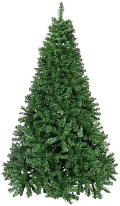 Planta Artificial Arvore Natal Aveiro 787 Tips C/Base Metal Verde 1.8m