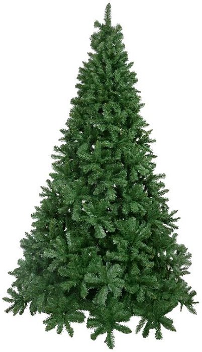 Planta Artificial Arvore Natal Aveiro 2107 Tips C/Base Metal Verde 2.7m