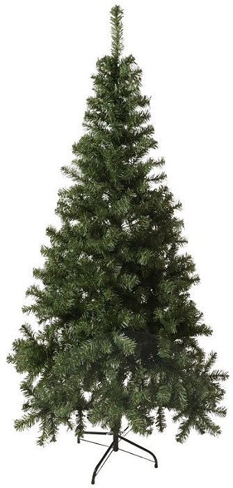 Planta Artificial Arvore Natal New Filadelfia 710 C/Tips C/Base Metal Verde 1.8m
