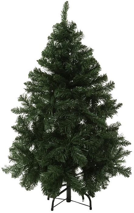 Árvore De Natal New Michigan 300 Tips C/Base Metal Verde 1.2m