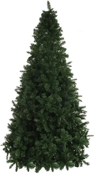 Árvore De Natal New Michigan 2135 Tips C/Base Metal Verde 3m