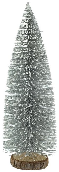 Árvore De Natal Mini Prata 25cm