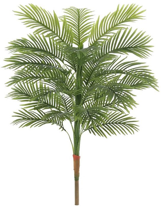 Planta Artificial Palmeira Árvore Real Toque X24 Verde 1.3m
