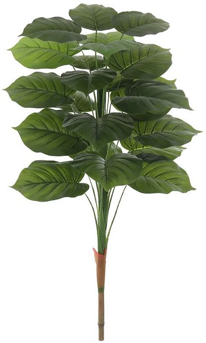 Planta Artificial Arvore Jiboia Real Toque X24 Verde 1.2m
