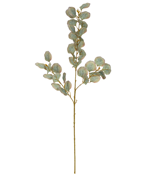 Planta Artificial Galho Eucalipto X38 (verde outono) 86cm