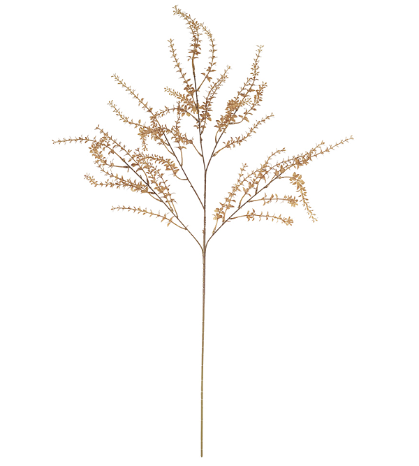 Planta Artificial Galho Hidrila Aramado C/Print PLT X37 (ocre) 1,1m
