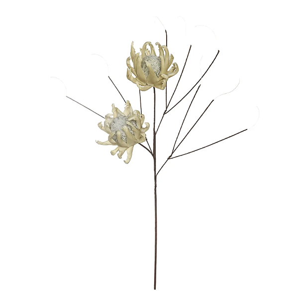 Planta Artificial Haster Protea Eva X2 (off white) 1m