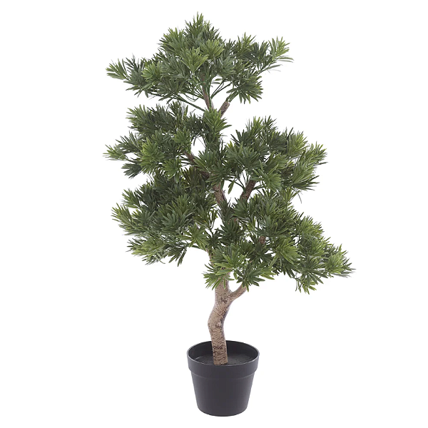 Planta Artificial Arvore Bonsai C/Pote X272 (verde) 90cm