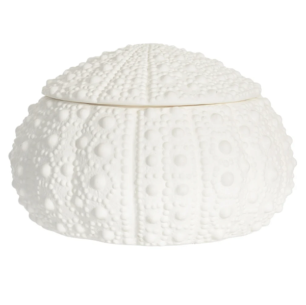 Caixa Decorativa Ceramica (branco) 14X23X23cm