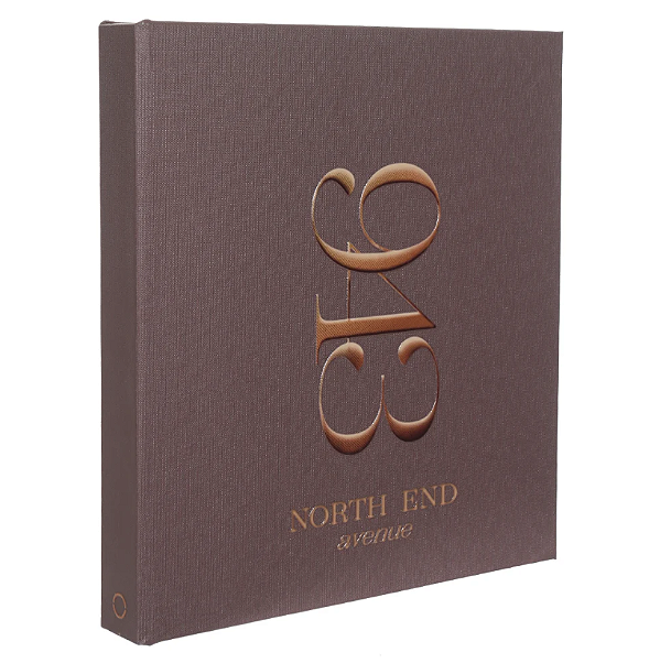 Caixa Livro Mdf Direction (marrom) 25X23X3cm