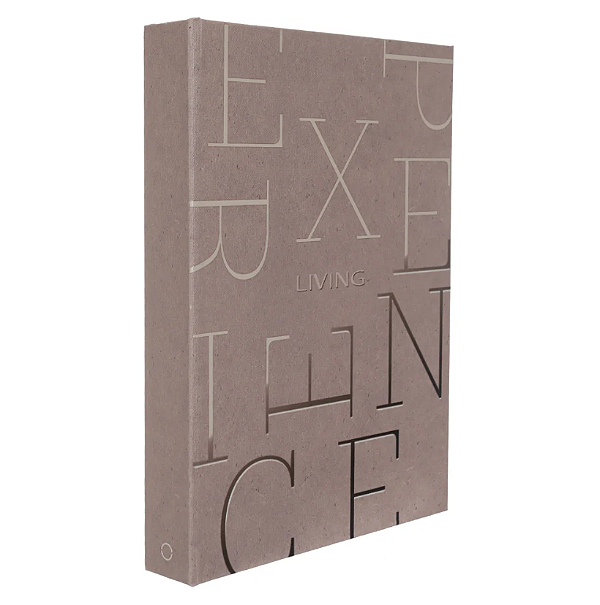 Caixa Livro Mdf Experience (marrom) 31,5X23X4cm