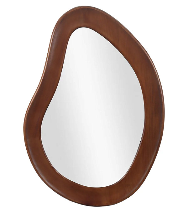 Espelho Decor Madeira Organico (marrom) 71X50X3cm