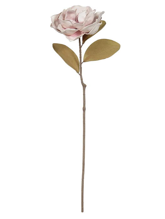 Planta Artificial Magnolia Eva (creme rosa outono) 90cm
