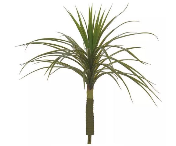 Planta Artificial Árvore Yucca Verde 80cm