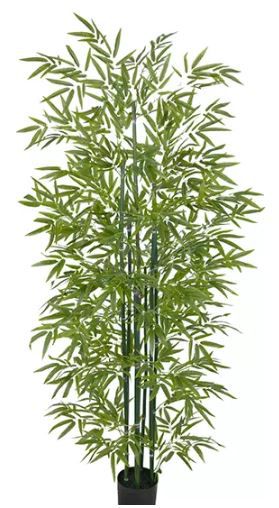 Planta Árvore Artificial Bambu Verde 1,9m