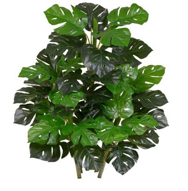 Planta Artificial Árvore Costela de Adão Real Toque X42 90cm