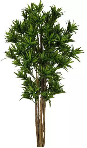 Planta Árvore Artificial Dracena Reflexa Verde Escuro 1,7m