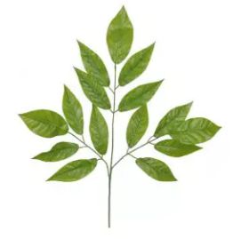 Folhagem Artificial Folha Verde 72cm