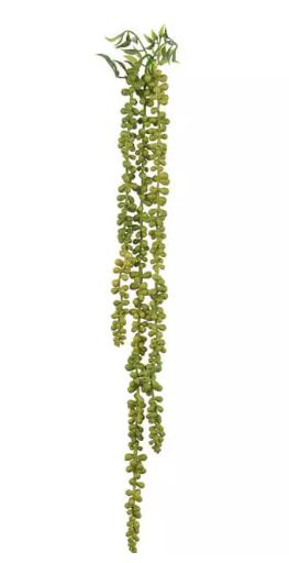Folhagem Artificial Sedum Pendente Verde 74cm