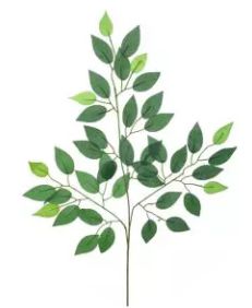 Folhagem Artificial Ficus Verde em 2 Tons 63cm