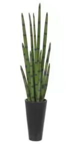 Arranjo Folhagem Artificial Rabo de Tatu Verde 97cm