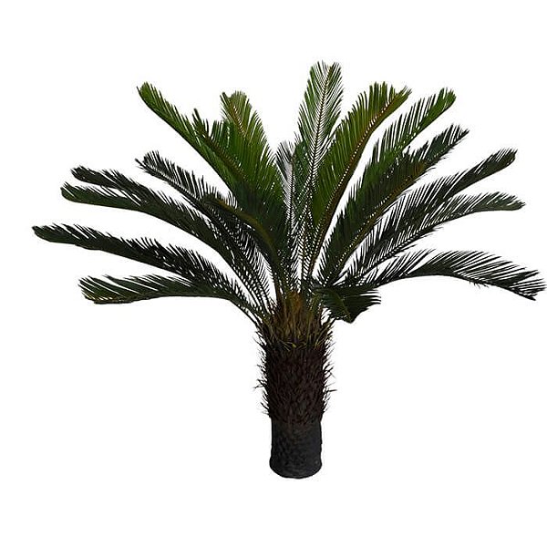 Planta Artificial Árvore Palmeira Cycas Verde 1,2m