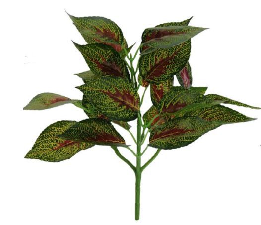 Folhagem Croton Forração Real Toque X22 (VERDE E VERMELHO) 29 cm
