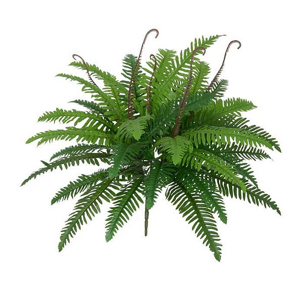 Folhagem Artificial Samambaia Verde 60cm