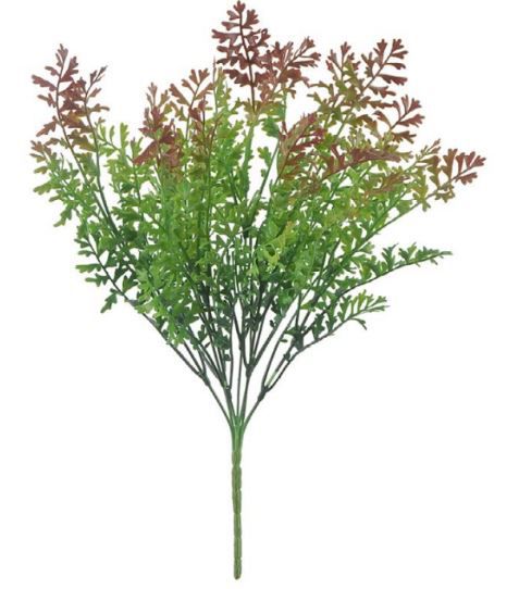 F.SAMAMBAIA C/PRINT PLT. X56 (VERDE OUTONO) 38 cm
