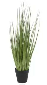 Arranjo Grass Artificial Verde com Pote 53cm