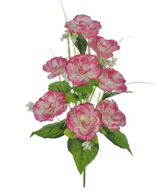 Buquê Rosa Arranjo X8 (ROSA) 52cm