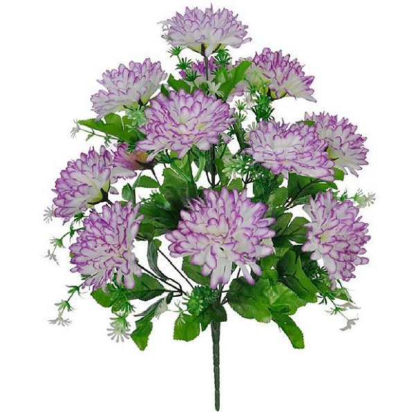 Buquê Cravo X12 (LAVANDA) 42cm
