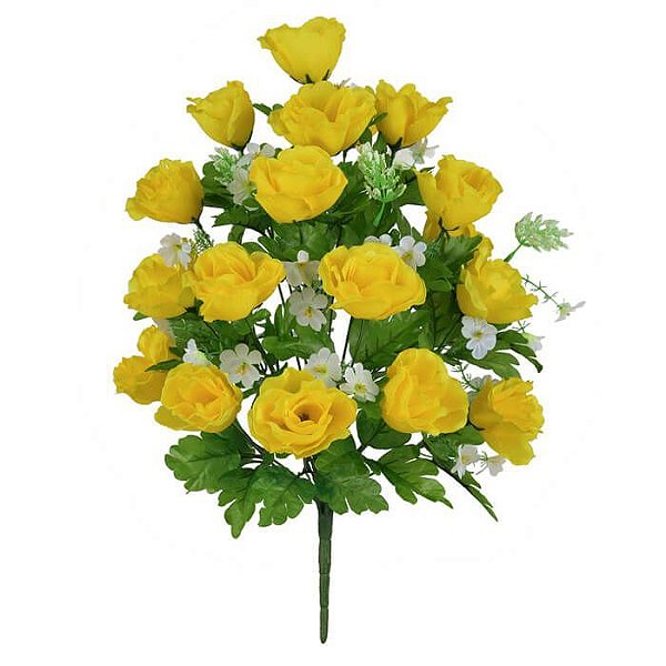 Buquê Rosa Amarelo 54 cm