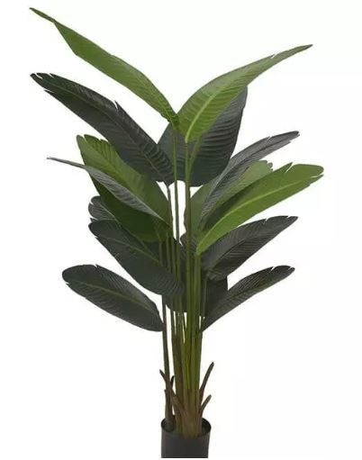 Planta Árvore Artificial Bananeira de Jardim Verde 1,7m