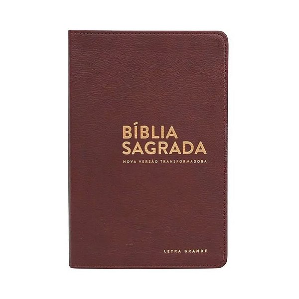 Bíblia Sagrada NVT - Vinho - Letra Grande