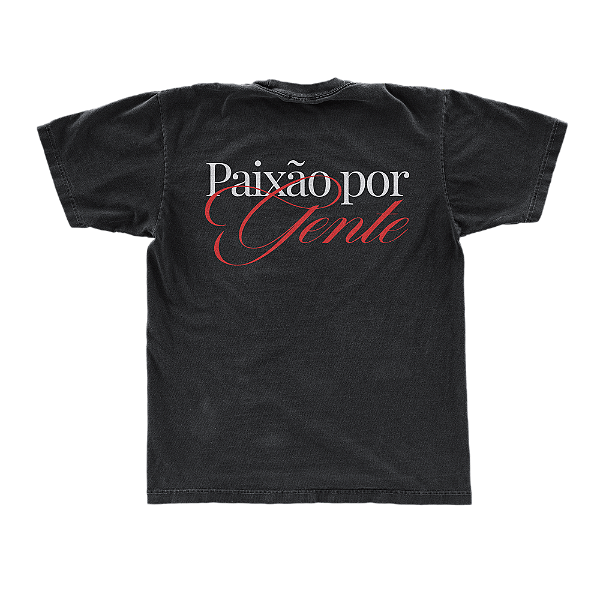 Camiseta Mais Amor Chumbo