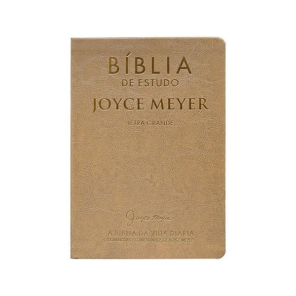 BIBLIA ESTUDO JOYCE MAYER DOURADO