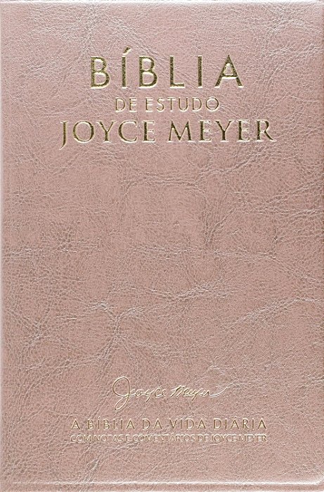 BIBLIA ESTUDO JOYCE MAYER ROSA