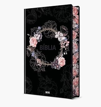 BÍBLIA SAGRADA NAA - FLORES PRETA