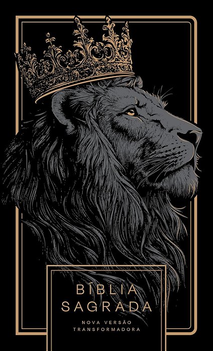 BIBLIA NVT LEAO ALL BLACK