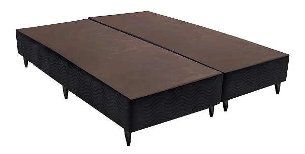 BASE SUPER KING 1,93 X 2,03 X 0,42 - PRETO NOBUCK